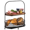 All-Rounder Etagère, 2-stufig, 31 x 17 x 37,5 cm - 1