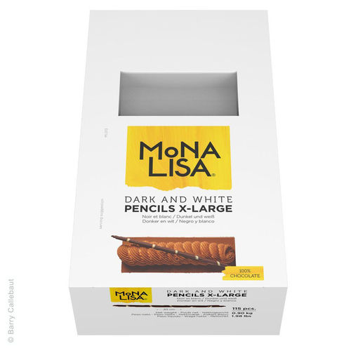 Mona Lisa Schokoldenpencils dunkel/weiß