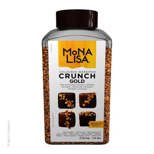 Mona Lisa Crunch Mandel Zucker gold
