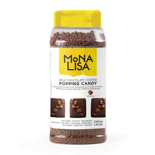Mona Lisa Popping Candy Milch Schokolade