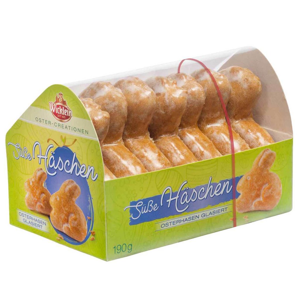 Wicklein Süße Häschen "glasiert", 190 g