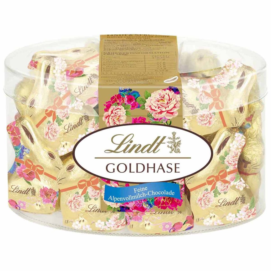Lindt Mini-Goldhasen "Blumen Edition Dose"