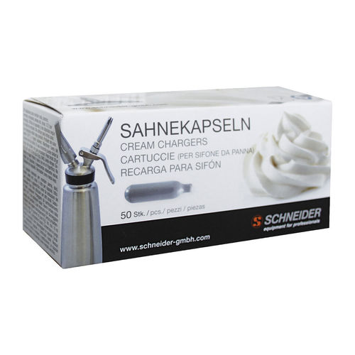 Sahnekapseln für Sahnespender