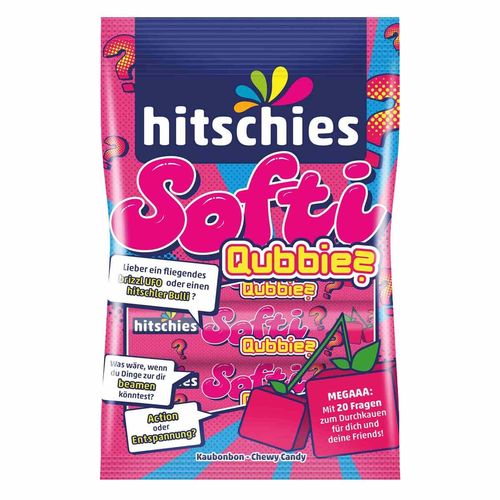 Hitschies Softi Qubbies Kirsche, 80 g