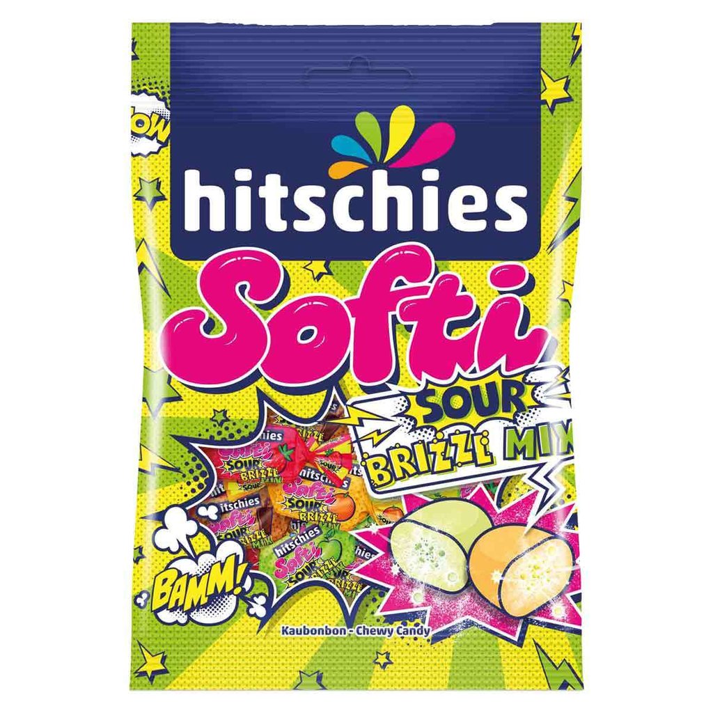 Hitschies Softi Sour brizzl Mix, 90 g