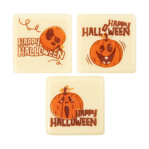 Schoko-Dekor "Happy Halloween" sortiert