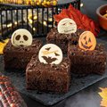 Schoko-Dekor "Happy Halloween", sortiert, Ø 3,8 cm - 3