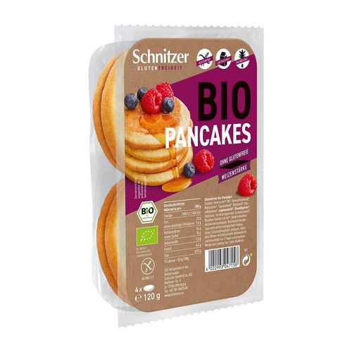 Schnitzer Bio Pancakes, glutenfrei