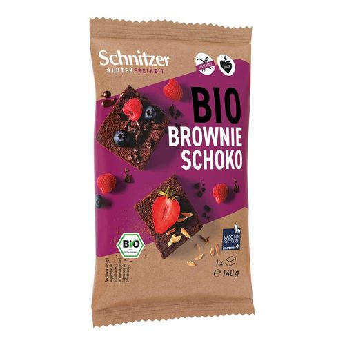 Schnitzer Bio Brownie Schoko, glutenfrei