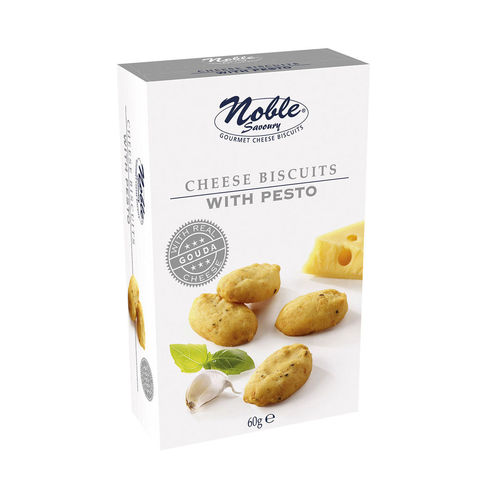Noble Savoury Biscuit "Gouda-Pesto"