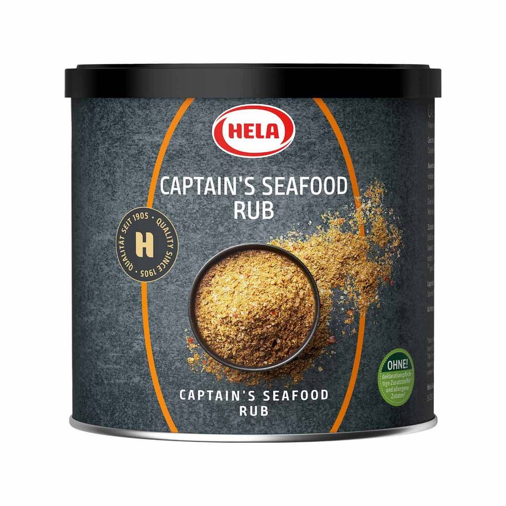 Hela Captain's Seafood Rub, 400 g