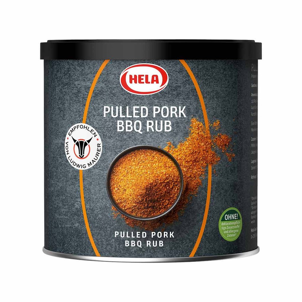 Hela Pulled Pork BBQ Rub, 400 g