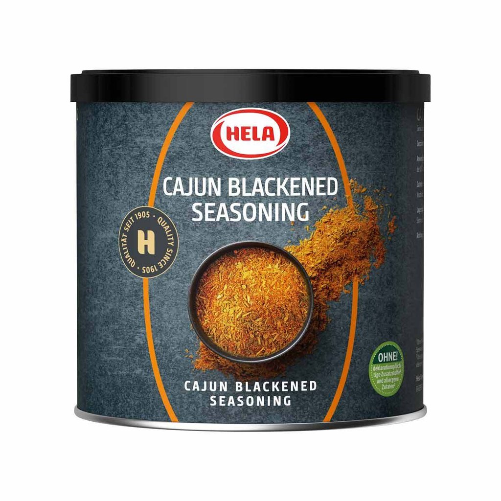 Hela Cajun Black Seasoning, 230 g