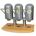 Dispenser "HoneyMat", 3 Zapfstellen, chrom