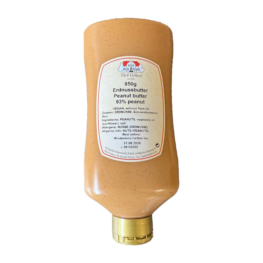 Erdnussbutter 93%, 850 g für Dispenser 2.0-System