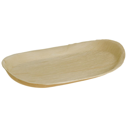Palmblatt-Platte oval, 48 x 24 x 4 cm