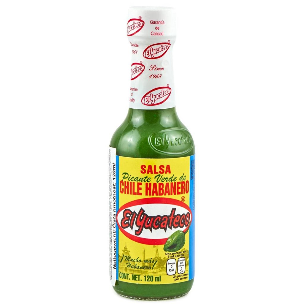 Grüne Salsa "Habanero El Yucateco", 120 ml