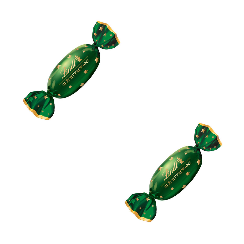 Lindt Blätterkrokant "Zapfen"