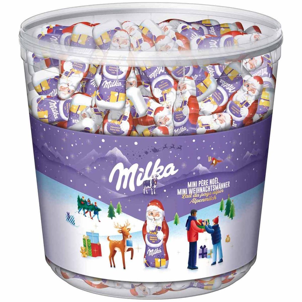 Milka Mini Weihnachtsmänner