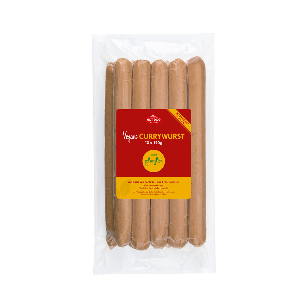 Vegane Currywurst