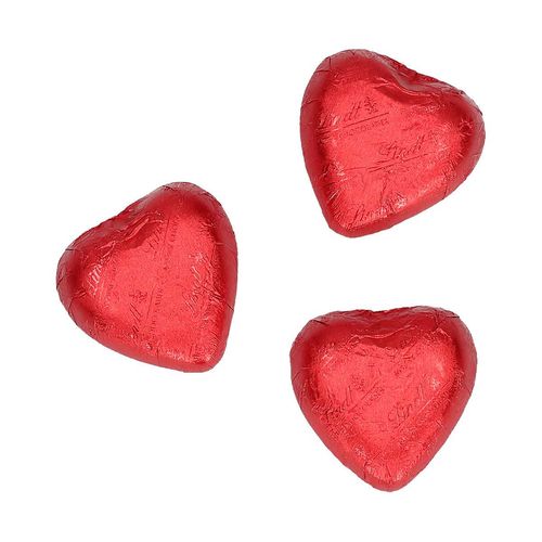 Lindt Vollmilchherzen rot, 2,5 kg