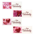 Dekor-Streifen "Zum Valentinstag", 4-fach sortiert