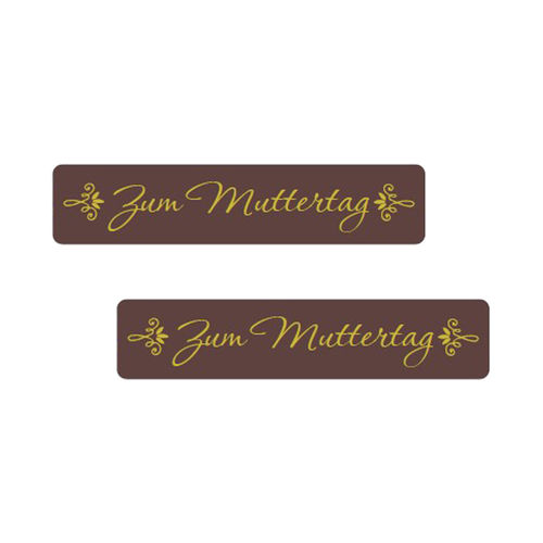 Schoko-Dekor "Zum Muttertag"
