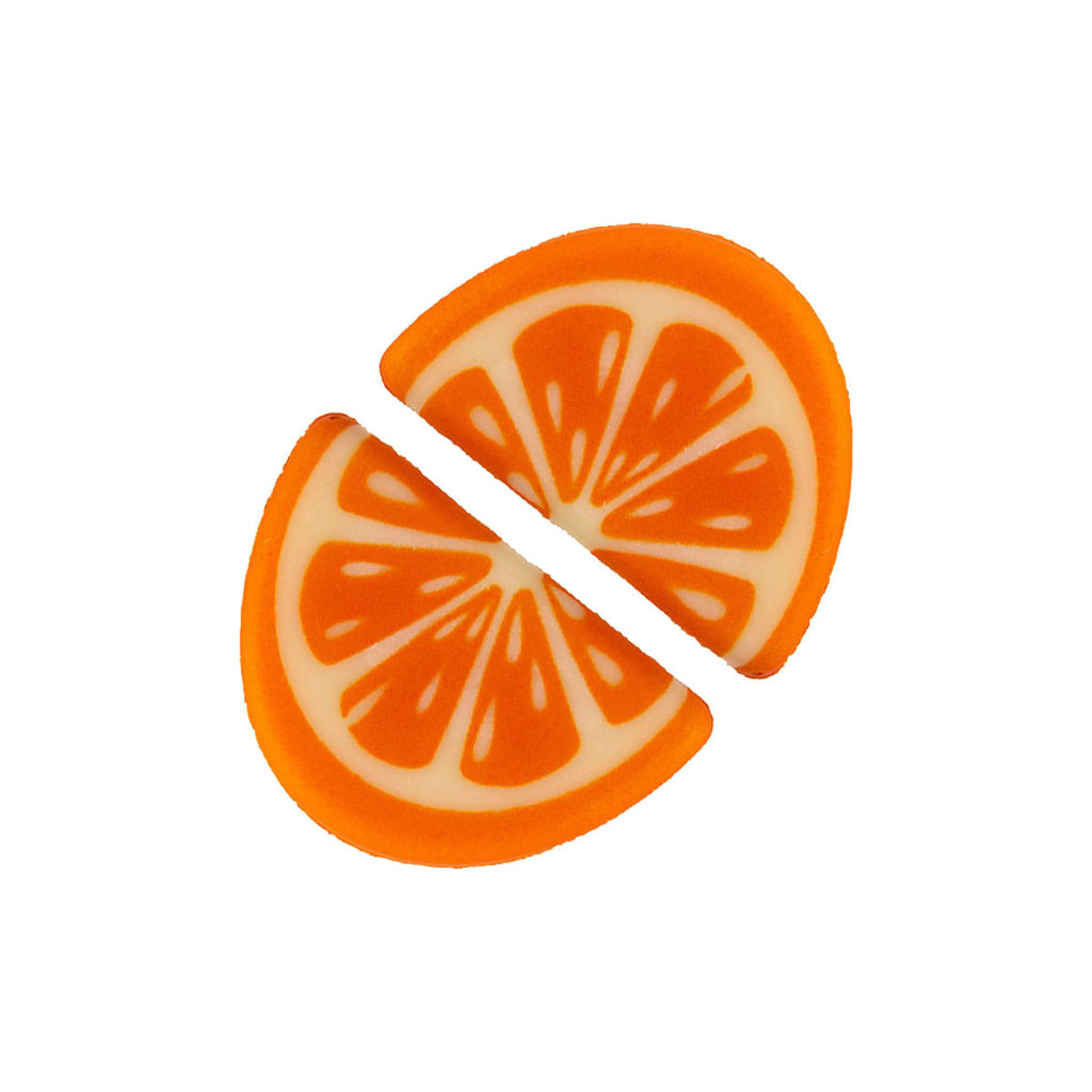 Schokoaufleger "Orange"