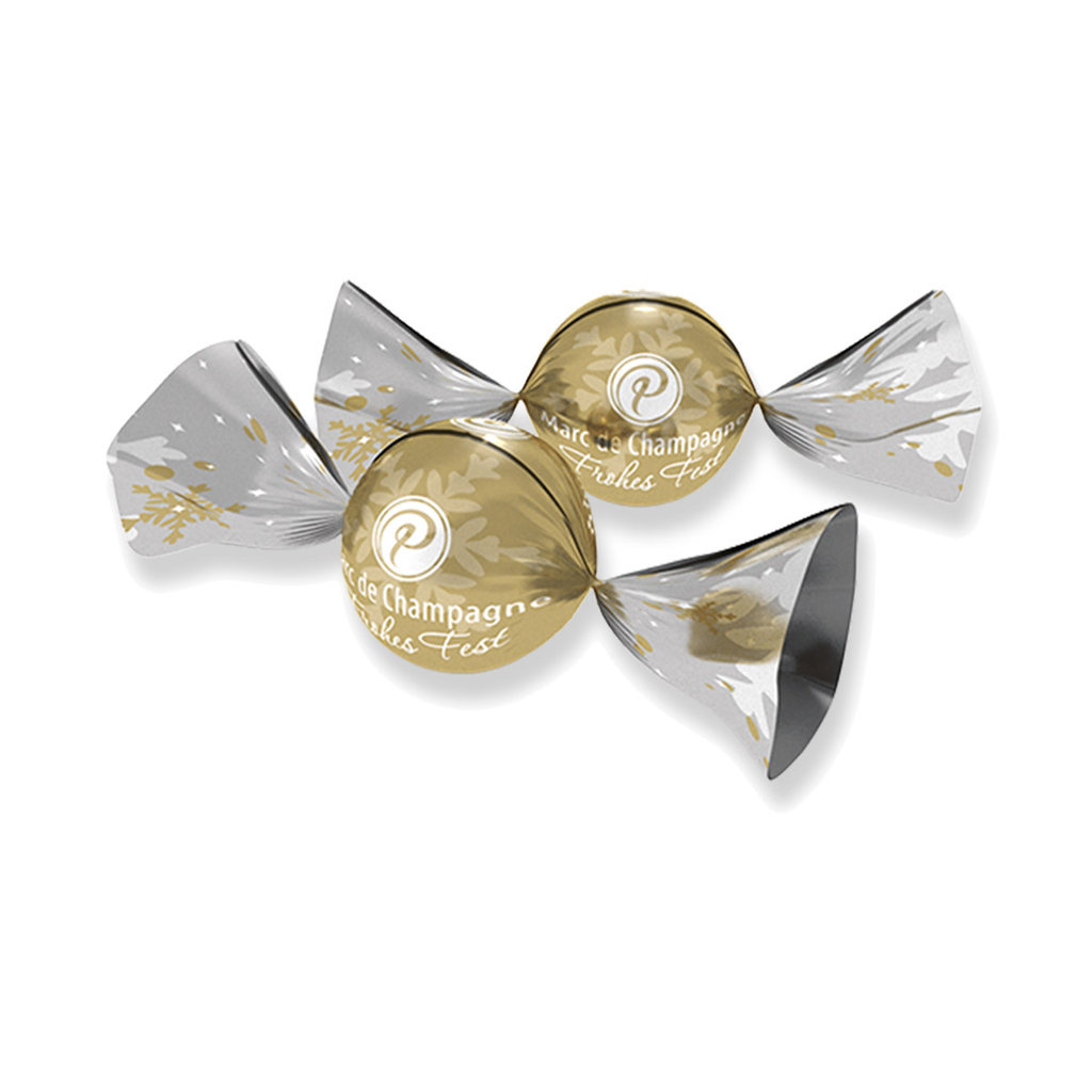 Pralinenkugel "Marc de Champagne"