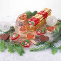 Große Pralinenherzen "Weihnachten" - 1