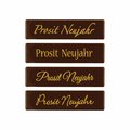 Schoko-Schriftstreifen "Prosit Neujahr"