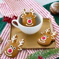 Lebkuchen Elchkopf "Rudolf" mini, 12 g - 2