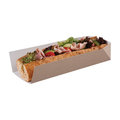Hot Dog-Schale, braun - 1