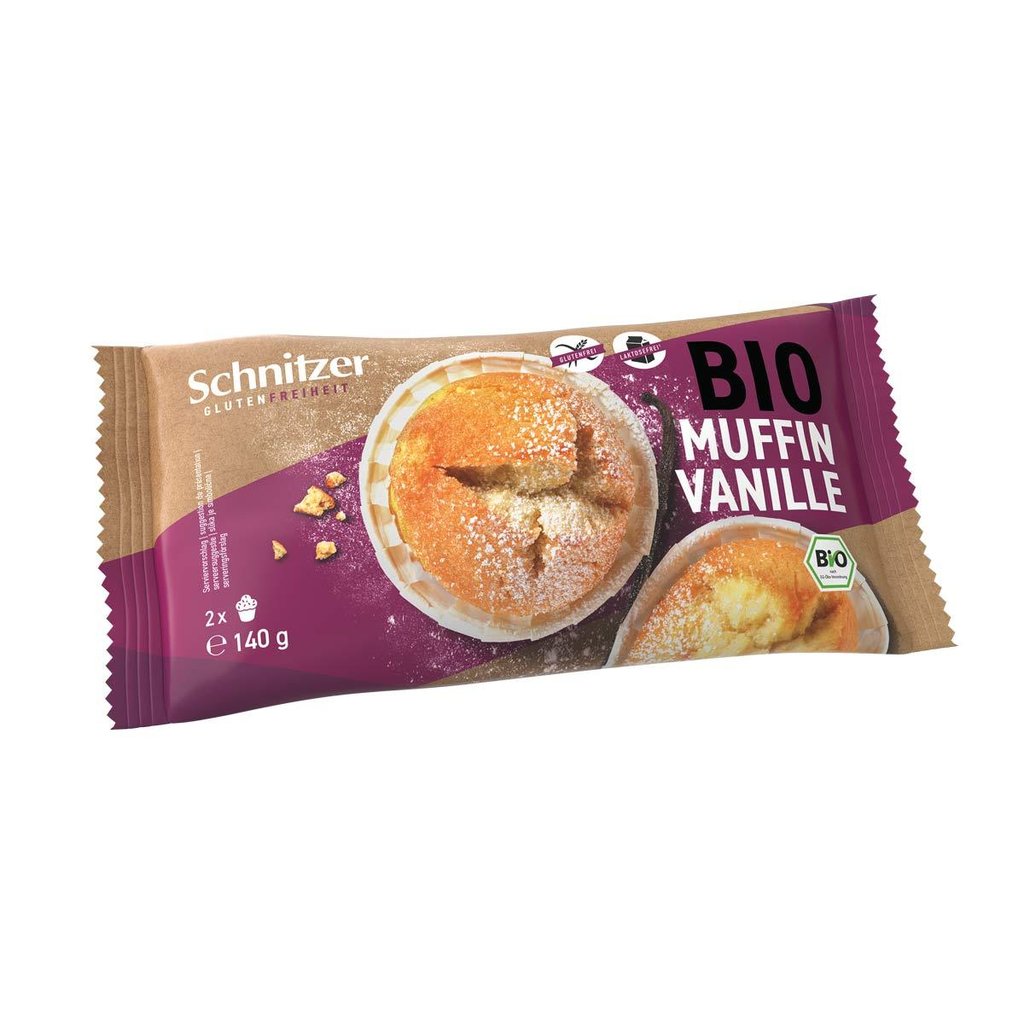 Schnitzer Bio Muffin "Vanille", glutenfrei