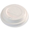 Papp-Deckel, Ø 90 mm, weiß, Trinköffnung