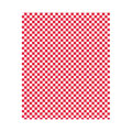 Burgerpapier, rot/weiß