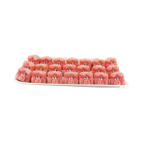 Marzipan Schweinchen "Tablett"