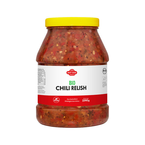 Bio Chili Relish 2,4 Liter