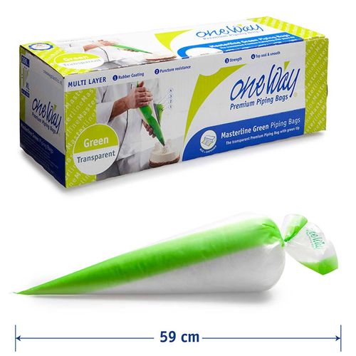 Einwegspritzbeutel Master Line Green, XL