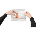 Snack-Bag "FRISCH & fein", 21,5 x 7,5 x 13 cm - 2