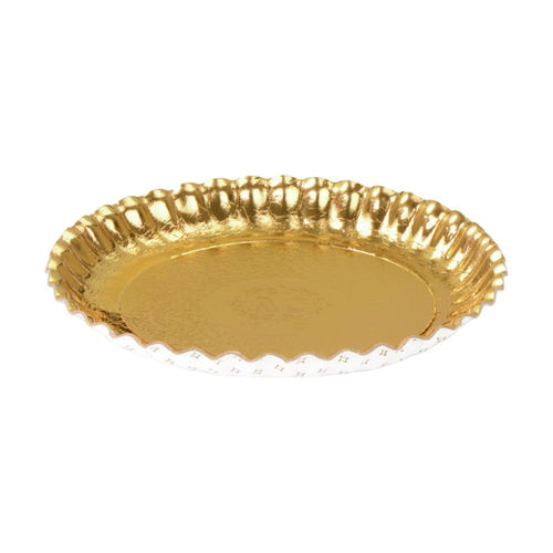 Gebäckteller, Gold, Ø 18 cm