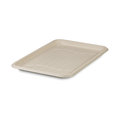 Bagasse Servierplatte rechteckig, 46 x 30 x 3 cm