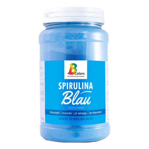 Pulverfarbe Spirulina Blau, 750 g
