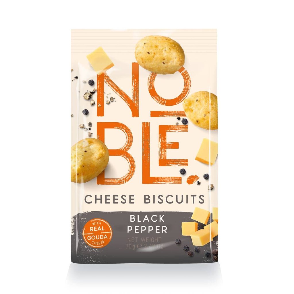 Noble Cheese Biscuit "Black Pepper"
