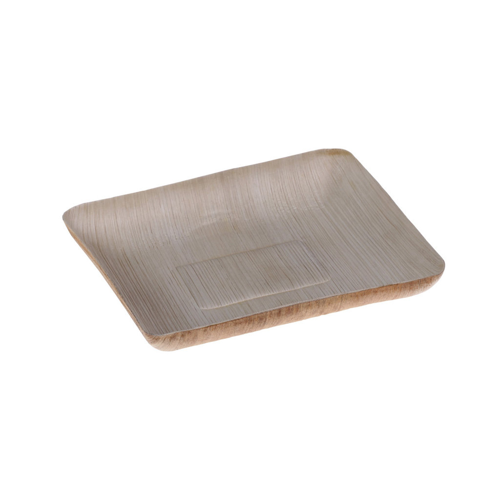 Palmblatt-Teller "Tray", 17 x 14 x 2,5 cm