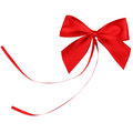 Schleife rot, 6 cm