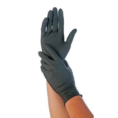 Nitril-Handschuh "Safe Dark", puderfrei, Gr. XL