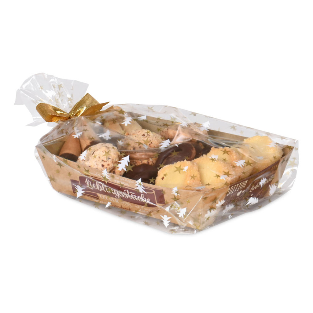 PP-Bodenfaltbeutel "Stern", 16,5 x 3,5 x 23 cm