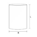 PP-Stollenbeutel 1/2 "Stern", 35 x 20 cm