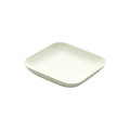 Teller aus Bagasse, eckig 12x12 cm